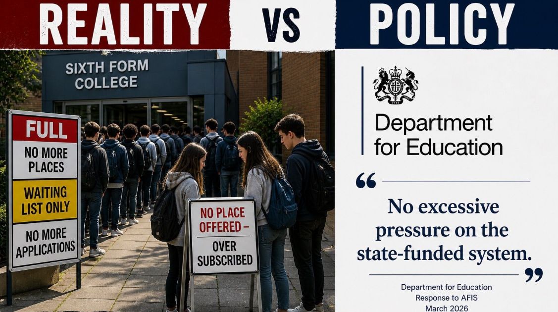 The Invisible Post-16 Capacity Crisis the Government Isn't Measuring